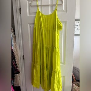 J. Crew maxi! Great for tropical vaca! Bow detailing